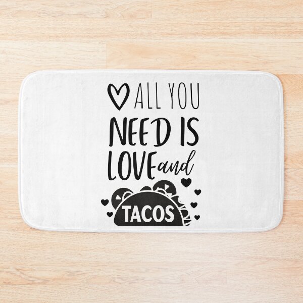 Item preview, all you need is love and tacos designed and sold by LUX2Boutique ★★★★★.