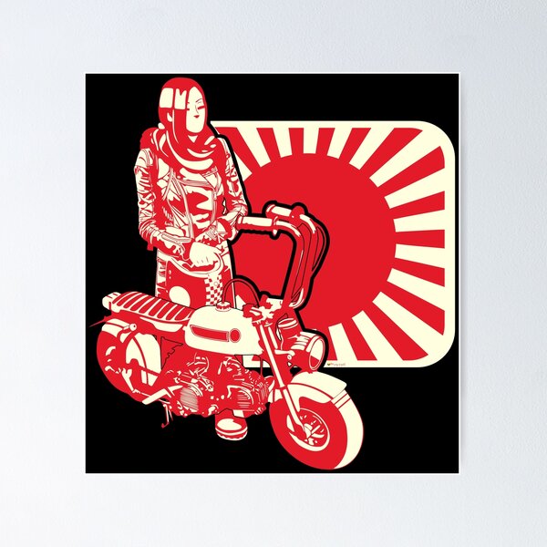 Item preview, Moto monkey designed and sold by Akira-31.