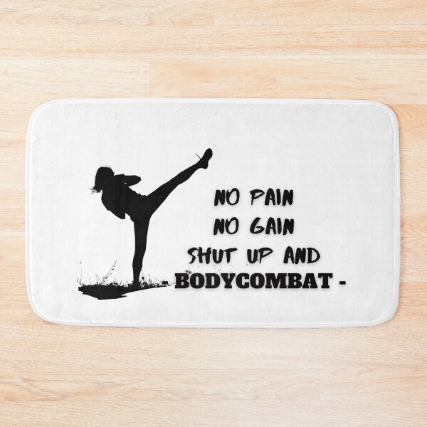 Item preview, No Pain No Gain Shut Up And BodyCombat designed and sold by Cute-Jory-Store.