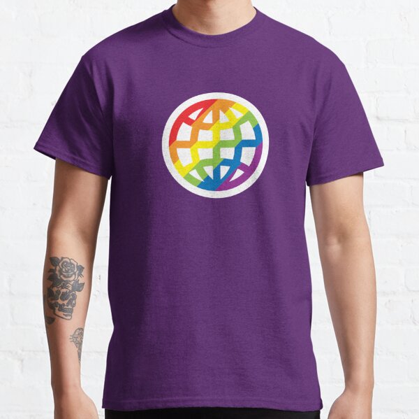 Rainbow Globe Classic T-Shirt
