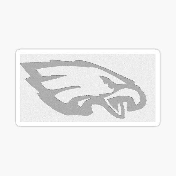 Eagle Design in White Sticker for Sale by SEEphotos7171