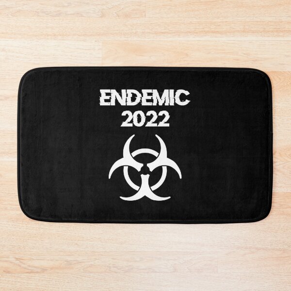 Item preview, Endemic 2022 White Biohazard designed and sold by DafyddEm.