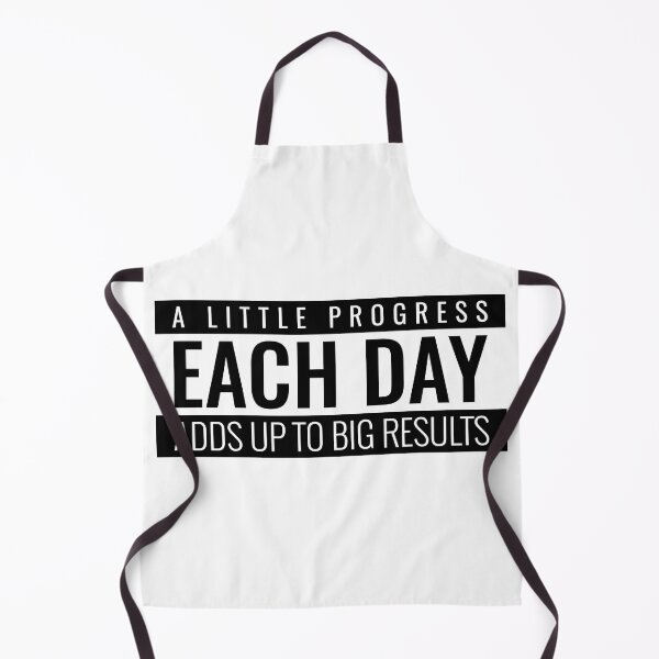Item preview, A LITTLE PROGRESS EACH DAY ADDS UP TO BIG RESULTS STICKER designed and sold by SuccessfulVibes.