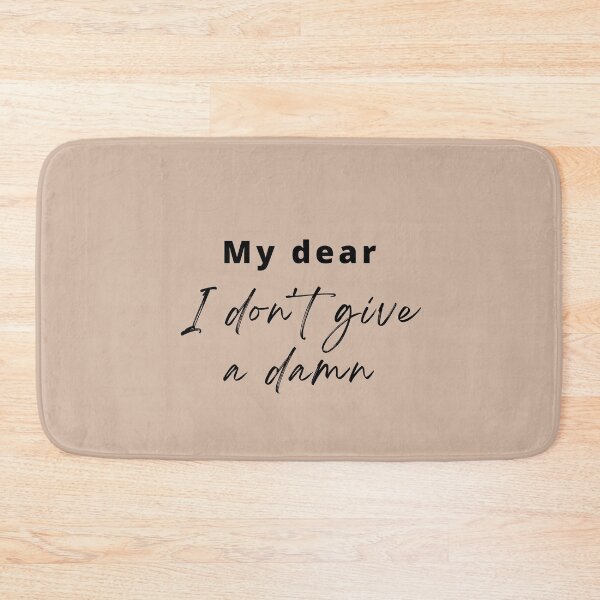 Item preview, My dear, I don´t give a damn - Clark Gable Quote designed and sold by AlfabetDesign.
