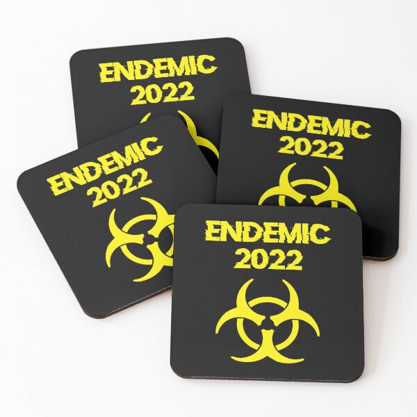 Item preview, Endemic 2022 Yellow Biohazard designed and sold by DafyddEm.