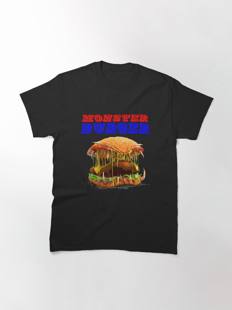 Vista alternativa de Camiseta clásica amantes de las hamburguesas