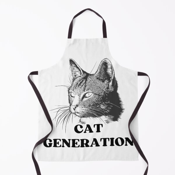 Item preview, BLACK AND WHITE CAT GENERATION - Funny Cat Pictures with Captions and Cat Sayings designed and sold by FunnyCatsFam.