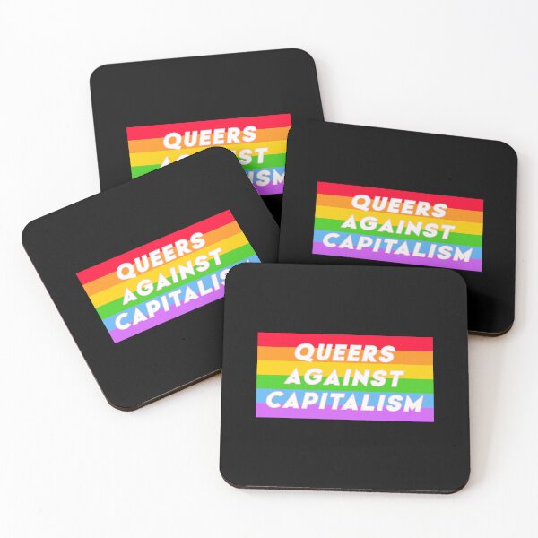 Item preview, Queers Against Capitalism designed and sold by voltzandvoices.