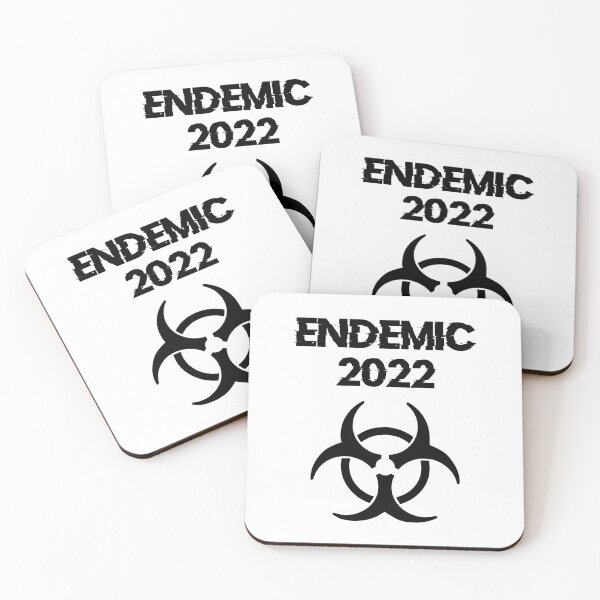 Item preview, Endemic 2022 Black Biohazard designed and sold by DafyddEm.