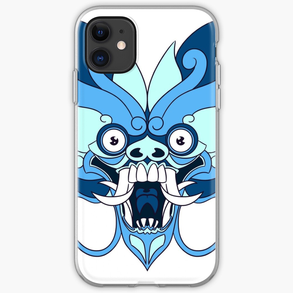 Demon Blue Satan Iphone Case Cover By Jcraig21 Redbubble