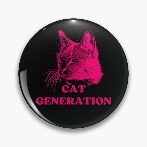 Item preview, PINK CAT GENERATION - Funny Cat Pictures with Captions and Cat Sayings designed and sold by FunnyCatsFam.