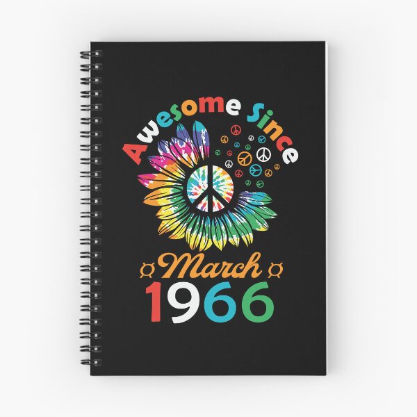Item preview, Funny Birthday Quote, Awesome Since March 1966, Retro Birthday designed and sold by Estrytee.