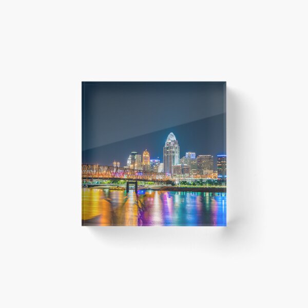 Item preview, Cincinnati Ohio Skyline From Newport Kentucky designed and sold by DaveFilm.