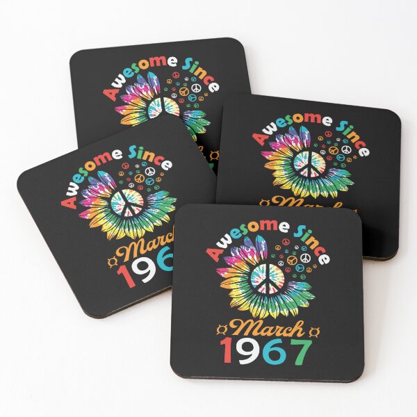 Item preview, Funny Birthday Quote, Awesome Since March 1967, Retro Birthday designed and sold by Estrytee.