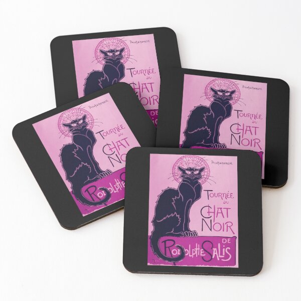 Item preview, Pink Le Chat Noir designed and sold by PulpTrends.