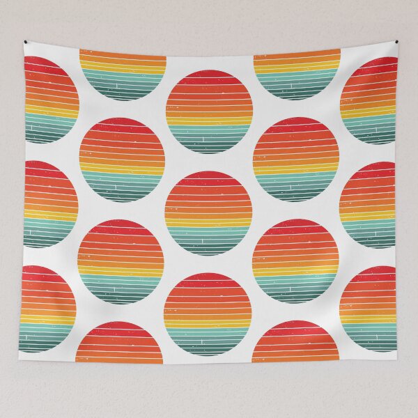 Item preview, Bold Abstract Vintage Sunset designed and sold by greenoriginals.