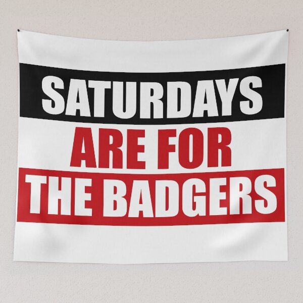 Item preview, Saturdays Are For The Badgers designed and sold by ally-schwaeber.