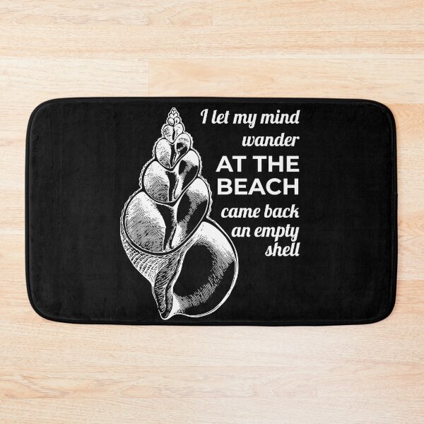 Item preview, I let my mind wander at the beach, came back an empty shell designed and sold by arkantus.