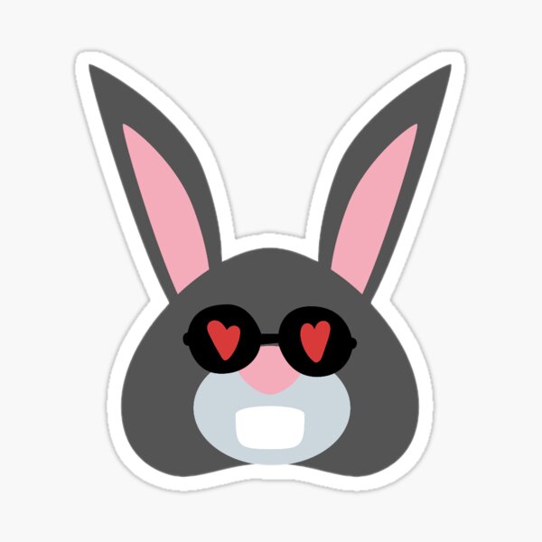Psycho Bunny Vinyl Decal (2)4.12” tall x 3” wide. Freebies With Every  Purchase