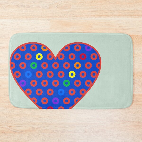 Item preview, Phish Donuts Pride Heart designed and sold by Normandie Rainwater.