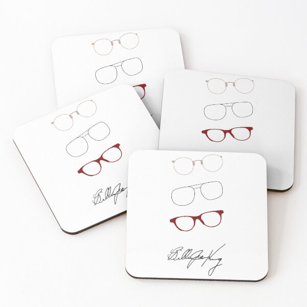 Item preview, Billie Jean King Glasses Design designed and sold by SamLynskey.