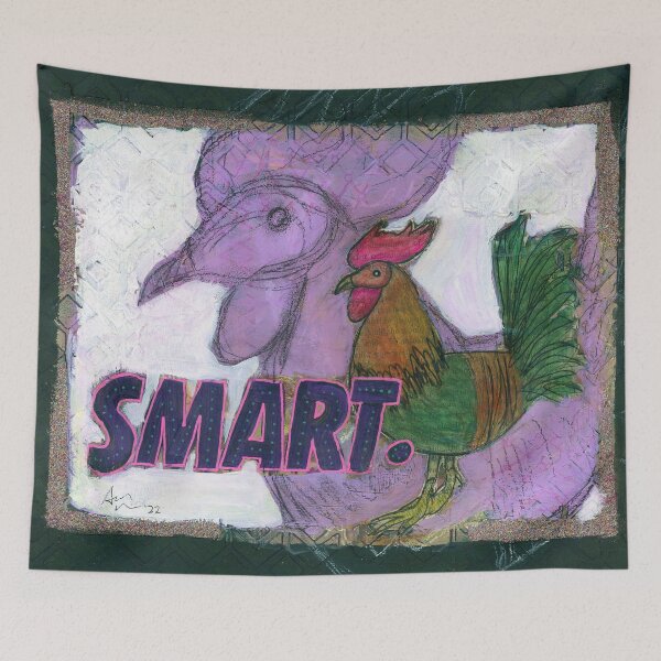 Item preview, Smart Rooster Portrait designed and sold by Craft Adventures Studio.