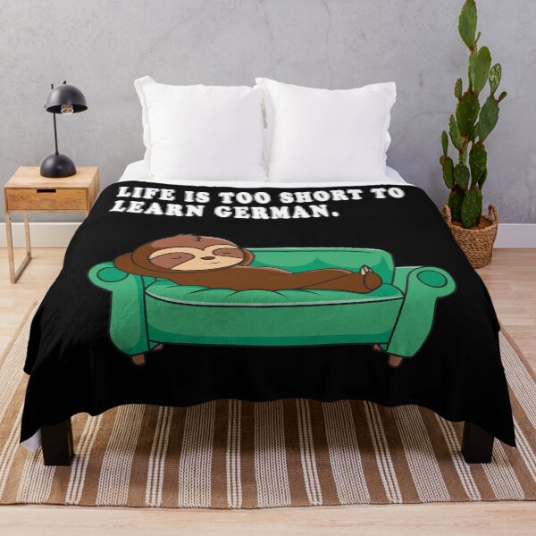 Item preview, life ist too short to learn german. designed and sold by GOLDFAMILYSHOP.