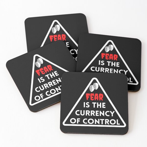 Item preview, Fear Is The Currency Of Control - The Great Reset designed and sold by Sonatablue.