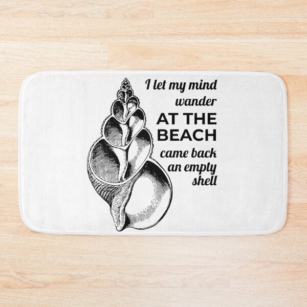 Item preview, I let my mind wander at the beach, came back an empty shell designed and sold by arkantus.