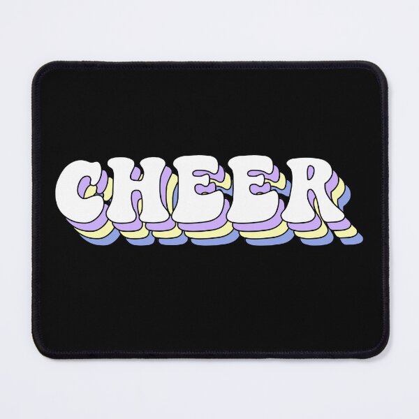 Item preview, Cheer Retro Lettering Cheerleading designed and sold by Cedarrue.