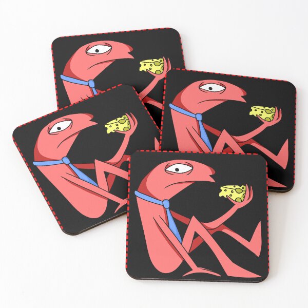 Item preview, SMILING FRIENDS - Pim, Alan, Glep, Grim (author's art) designed and sold by mrGoodwin90.