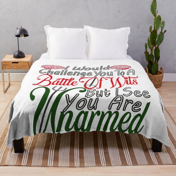 Item preview, I Would challenge you to a BATTLE OF WITS but i see you are unarmed designed and sold by SAJASHOP23 ★★★★★.