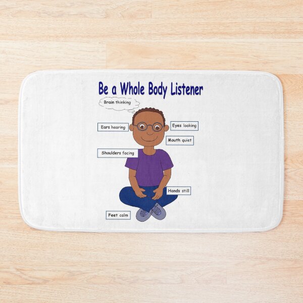 Item preview, Be a Whole Body Listening designed and sold by KARDOL.