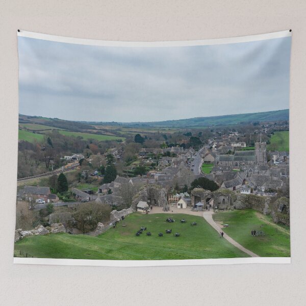 Item preview, Corfe Village Vista  designed and sold by hawkie.
