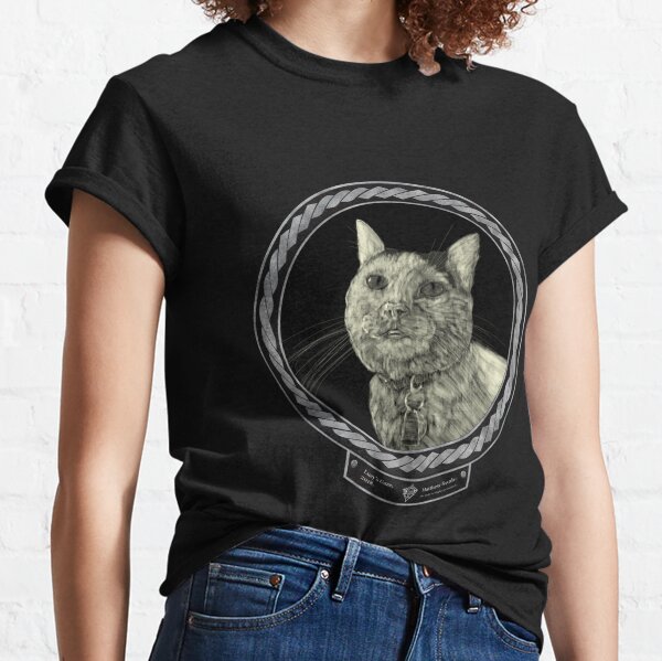 Lucy&#39;s Gaze (frame silver celtic rope black) Classic T-Shirt