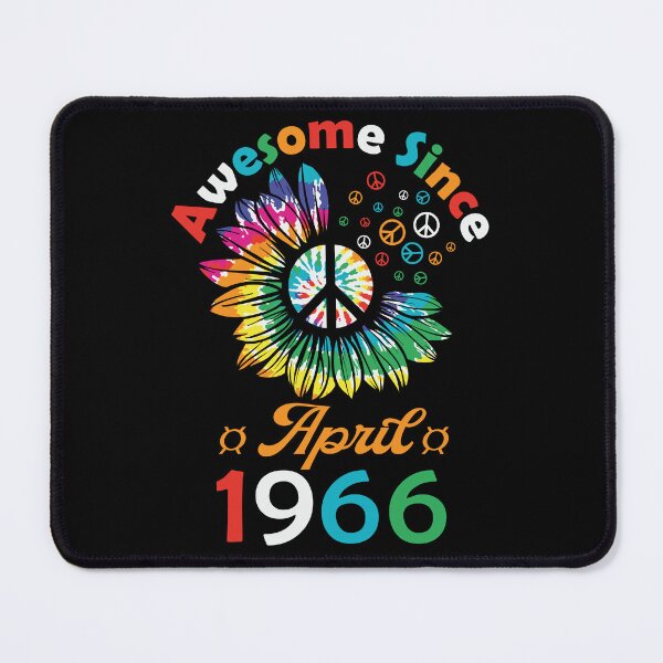 Item preview, Funny Birthday Quote, Awesome Since April 1966, Retro Birthday designed and sold by Estrytee.