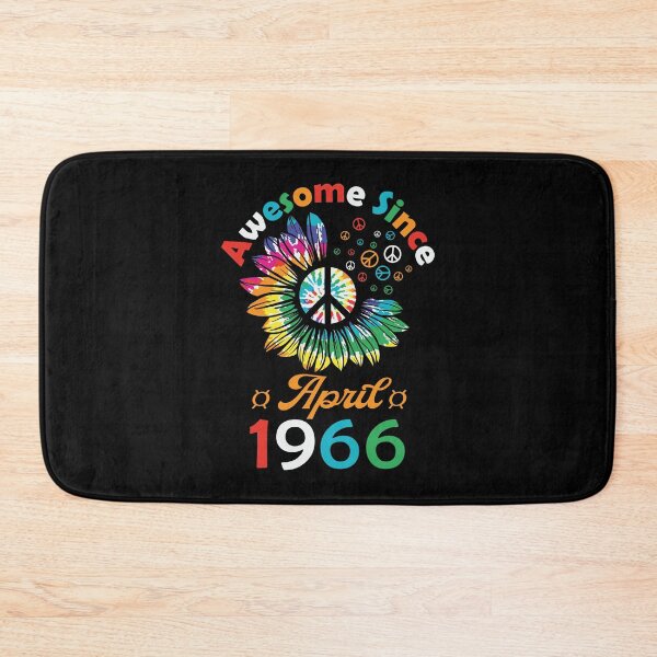 Item preview, Funny Birthday Quote, Awesome Since April 1966, Retro Birthday designed and sold by Estrytee.
