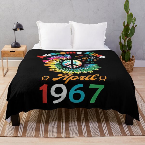 Item preview, Funny Birthday Quote, Awesome Since April 1967, Retro Birthday designed and sold by Estrytee.