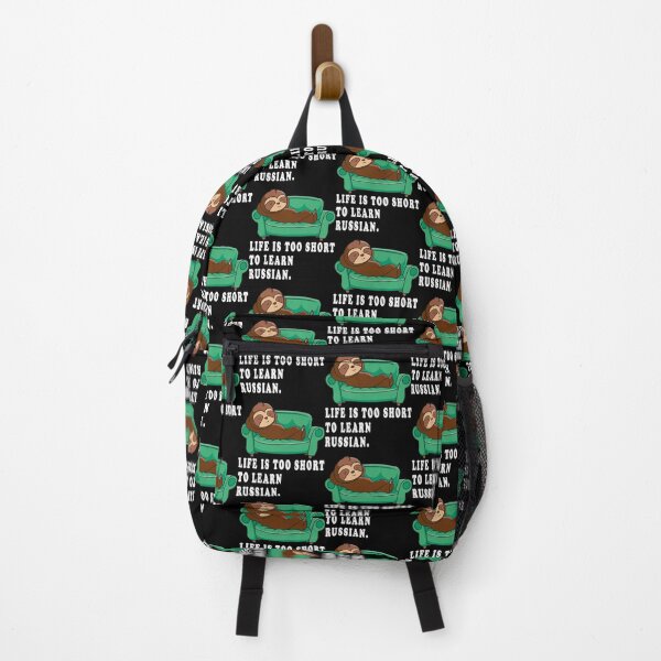 Item preview, life ist too short to learn russian. designed and sold by GOLDFAMILYSHOP.