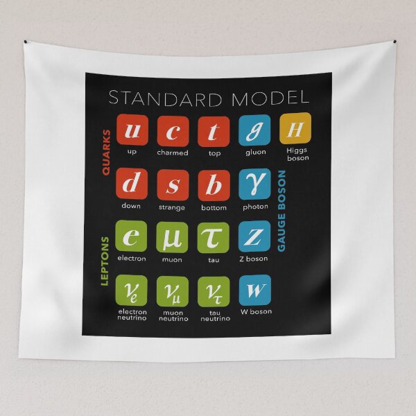 Item preview, Standard Model, Particle Physics, Quantum Physics designed and sold by ScienceSource.
