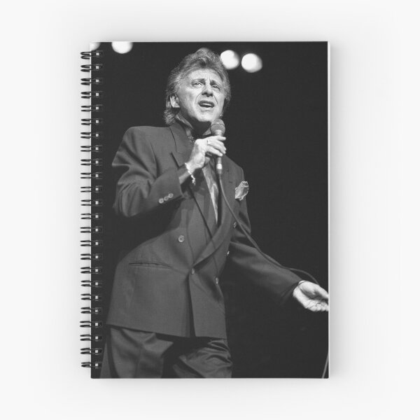 Item preview, Frankie Valli BW Photograph designed and sold by ConcertImages.
