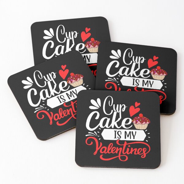 Item preview, Cupcake Is My Valentine- Cute cupcake With Hearts designed and sold by AmeliaStore1.