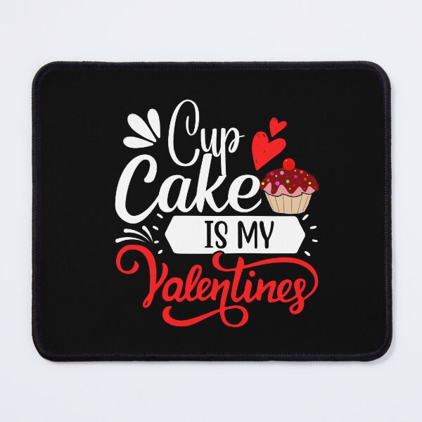 Item preview, Cupcake Is My Valentine- Cute cupcake With Hearts designed and sold by AmeliaStore1.