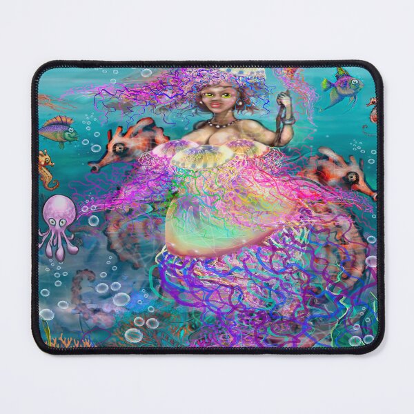 Item preview, Mermaid Jellyfish Rainbow Dress designed and sold by Kevin Middleton.