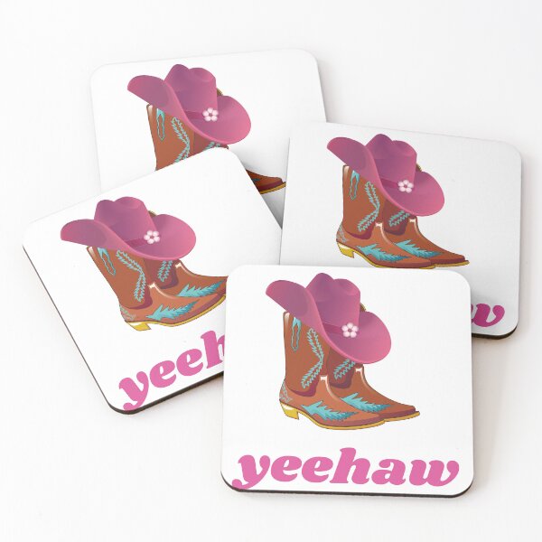 Item preview, Yee Haw Country Time Boots and Hat Gift designed and sold by BronikowskiART.