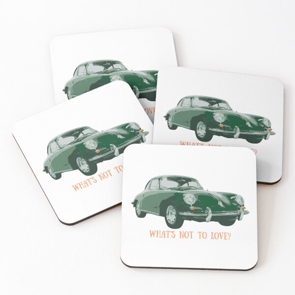 Item preview, Green Porsche 356, What's Not to Love? designed and sold by Pure9Design.