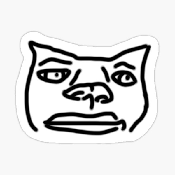 Vista previa del artículo con la obra «lindo gato», diseñado y vendido por froggiefresh.