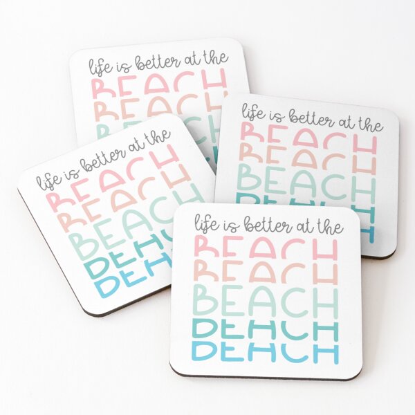 Artikelvorschau, Das Leben ist besser am Strand entworfen und verkauft von storyboxdesigns.