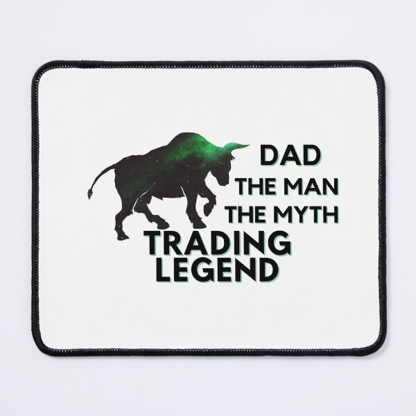 Item preview, Dad gift| Stock market gift| Gift for stocks, forex, options, crypto and day traders|DAD - the man - the myth - trading legend designed and sold by TradingTeesKids.