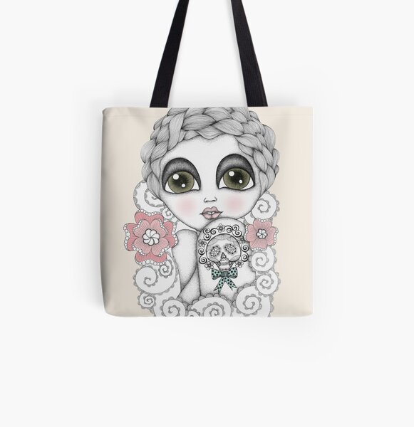 Rosalie All Over Print Tote Bag